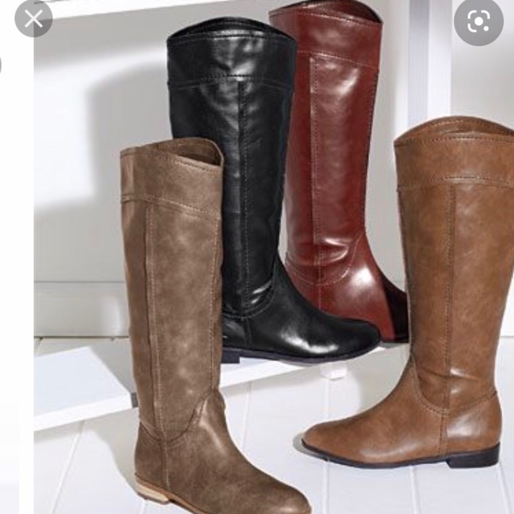 Colin Stuart Black Riding Boots - Picture 1 of 8